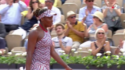 Roland-Garros : Venus Williams sortie d'entrée par Wang !