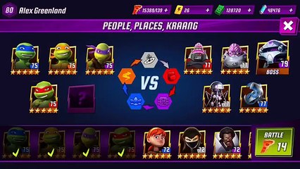 TMNT Legends - Chapter 7 (Hard Mode) Walkthrough - Stage 08