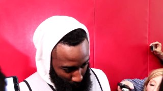 James Harden interview before Game 6 against the Warriors