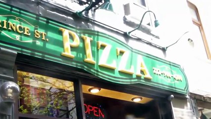 Prince St. Pizza - Spicy Spring Square Slice - and that's my lunch