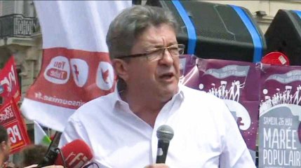 Marée populaire : Jean-Luc Mélenchon interpelle la "tête dure" d'Emmanuel Macron