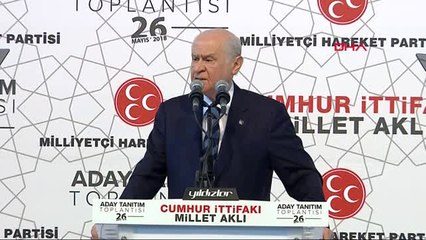 MHP Genel Başkanı Bahçeli Seçim Beyannamesini Açıkladı -4