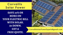 Affordable Solar Energy Corvallis OR - Corvallis Solar Energy Costs