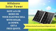 Affordable Solar Energy Hillsboro OR - Hillsboro Solar Energy Costs