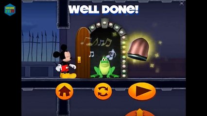 Disney kids game. Mickey Mouse: Adventures in a dark castle