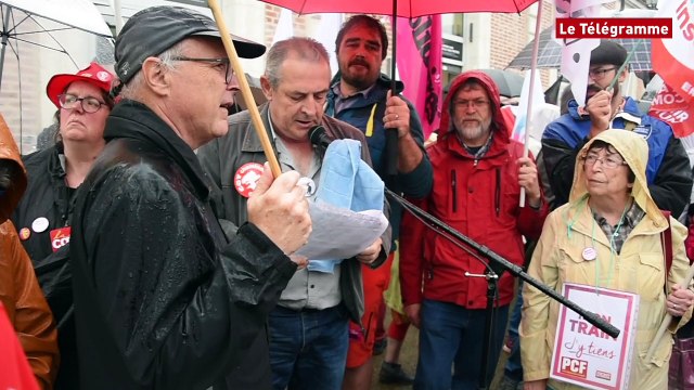 Quimper. Près de 700 personnes à la Marée populaire