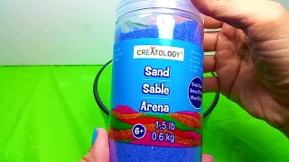 DIY: How to Make Homemade Glittery & Colorful Kinetic Sand!