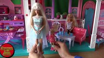 Видео с куклами Барби Жизнь в доме мечты, серия 414 Челси знакомит Барби, Келли, Кена с своим парнем