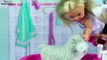 Видео для девочек: Кукла Эмили купает пёсика Снежка, Evi washes her Dog. Видео для детей