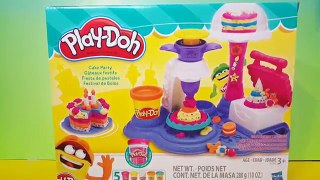 Play-Doh Cake Party Unboxing toy review MsDisneyReviews video