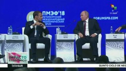 Inicia Foro Económico Internacional de San Petersburgo