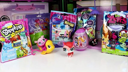 Blind Bags Lalaloopsy My little Pony Shopkins Zelfs LPS Disney Princess Surprise egg opening