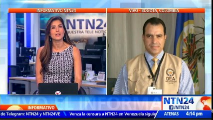 La polarización no le hace bien a la democracia jefe de la Misión Electoral de la OEA en Colombia