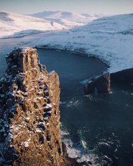 "The Faroe Islands are a small chain of Islands in between Norway and Iceland that are home to some of the most dramatic landscapes, rugged coastlines, beautifu