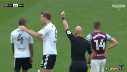 Dennis Odoi RED CARD - Aston Villa 0-1 Fulham 26.05.2018