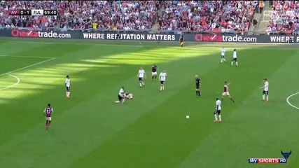 Dennis Odoi RED CARD Aston Villa 0 - 1 Fulham 26.05.2018