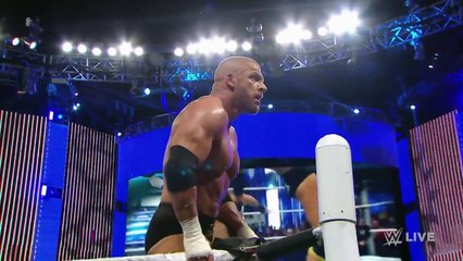 Roman Reigns brutalizes Triple H- Raw, March 14, 2016
