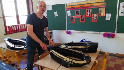 Procession du Car d'Or: L'équipement des chevaux de traits