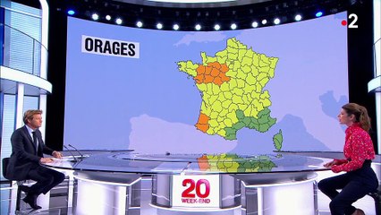 Météo : des risques orageux ce week-end du 26 et 27 mai