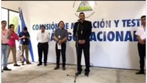 Primer informe del día de la Conferencia Episcopal en el diálogo nacional.