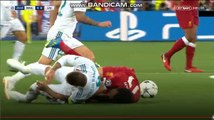 Mohamed Salah Gets Injury| Real Madrid 0-0 Liverpool  26.05.2018 HD