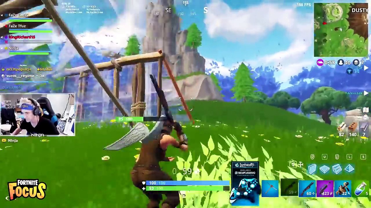 Tfue Beats Ninja in $20,000 Fortnite Tournament! (Final Match Highlights)