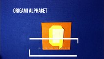 Origami Alphabet  Letter  G  (Fumiaki Shingu)   Origami Papercraft Extras