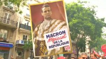 عمليات توقيف في باريس على هامش مظاهرات منددة بإصلاحات ماكرون
