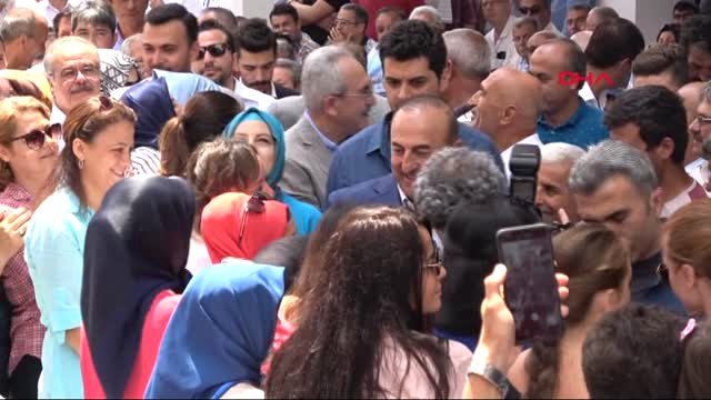 Antalya Bakan Çavuşoğlu Birileri Diyor Ki 'Vakit Tamam', O Vakit Senin İçin Tamam Kardeşim