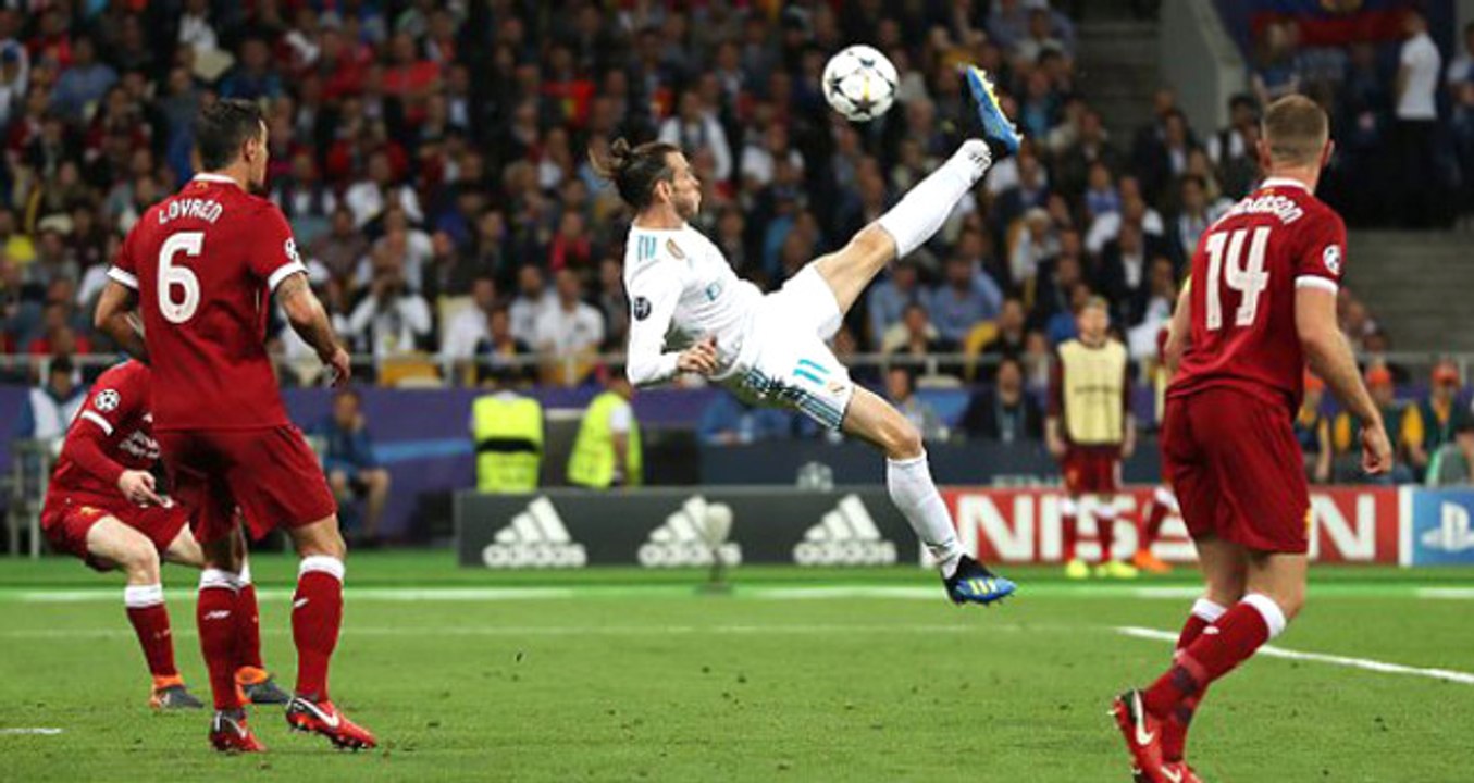 Real Madrid'in Yıldızı Gareth Bale Muhteşem Bir Gole İmza Attı