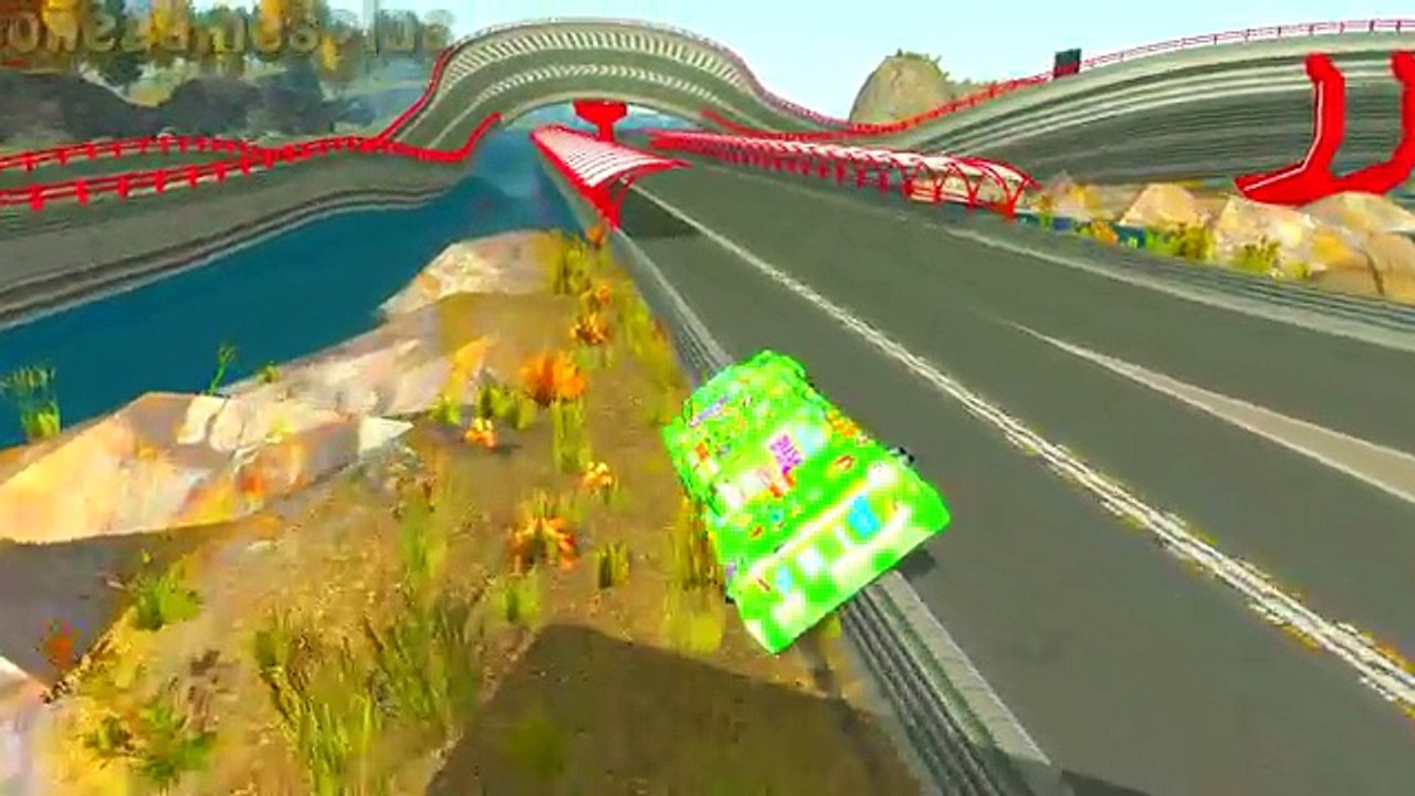 Dinoco McQueen VS Chick Hicks Disney PIXAR cars Childrens Songs Nursery Rhymes