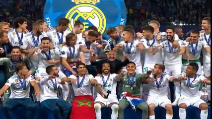 Real Madrid - Liverpool 3-1 - Ceremony And Awarding The Trophy [26.5.2018]