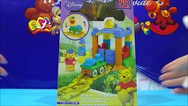 Winnie the Pooh Mega Bloks Disney Buildable Train Station Toy Build the World Building Blocks Toy