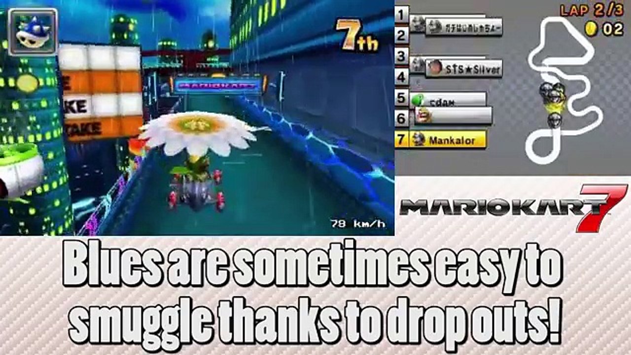 Mario Kart 7 Item Smuggling Montage