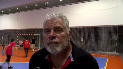 Franck Bulleux coach du Martigues Handball