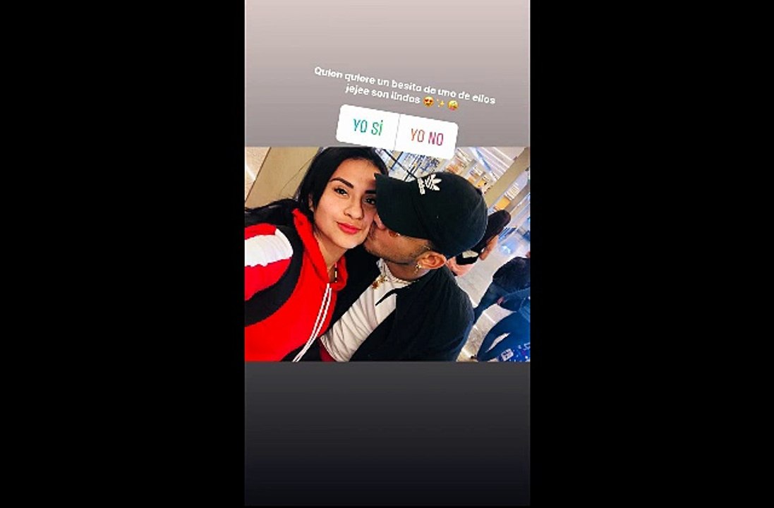 thamara recibio beso de integrante de CNCO