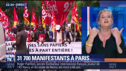 31 700 manifestants à Paris