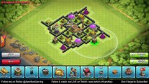 BEST Town Hall Level 8 (TH8) Defense: Clan War/Trophy Base: 4 Mortars Setup #2 (Clash of Clans)