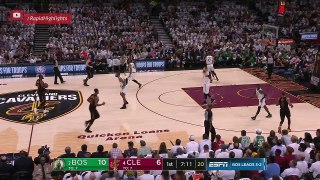 Kevin Love knocked down by Tatum | Celtics vs Cavs Game 6 | May 25, 2018 | NBA Playoffs