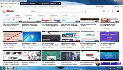 Cara Menampilkan Featured 3 videos Dailymotion By. ainunesc7