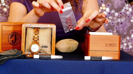 ASMR Softly Spoken Tapping, Scratching, Unboxing Wooden Watches, Binaural Sounds, Luxury JORD Watc