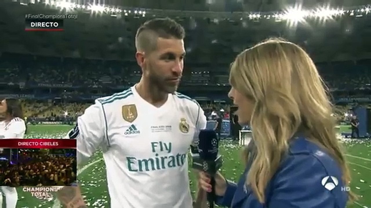 Sergio Ramos- "¿Qué se van Bale y Cristiano, Nos vamos todos y que vengan otro"