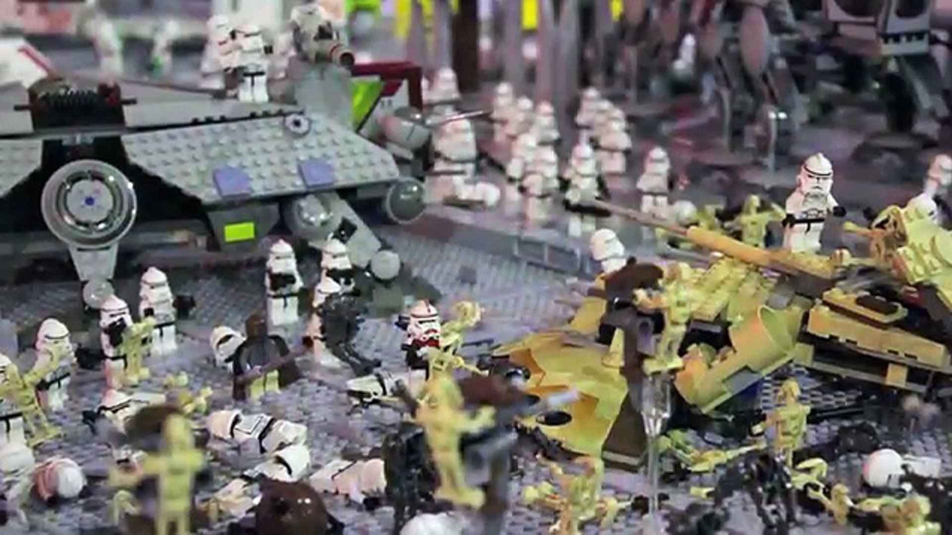 LEGO Clone Wars Base - Battle of Coruscant - video Dailymotion
