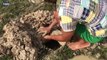 Amazing Muddy soil Hole Trap - Smart Man Build Fish&Eel Trap By Muddy soil- Get Alot of Fi