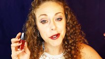 ASMR Binaural Tapping & Soft Spoken Make Up Haul | Natural Makeup, Opening Lids
