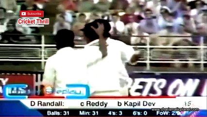Kapil Dev First Ever Five Wickets Haul in Test Cricket vs England in 1979