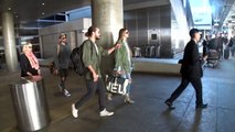 Supermodel Heidi Klum And Her 28 Year-Old-Boyfriend Tom Kaultiz Back In LA