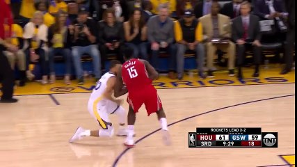 Steph Curry knocks down the trey to give the Dubs the lead! - Game 6 - Western Conference Finals