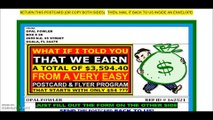 MAKE MONEY MAILING POSTCARDS MAILING FLYERS AUTOMATED MARKETING SYSTEM