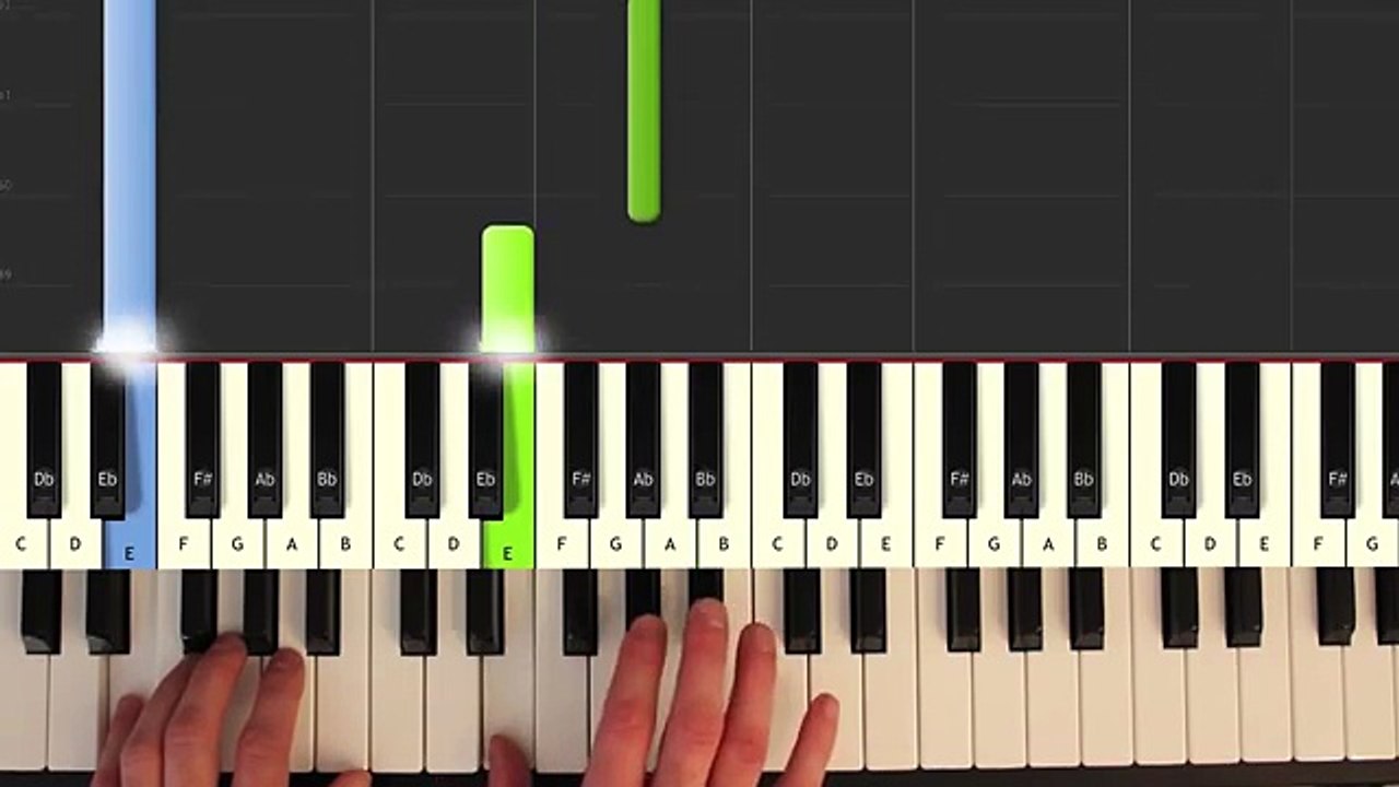 Für Elise - Piano Tutorial Easy SLOW - How to play Für Elise (synthesia)